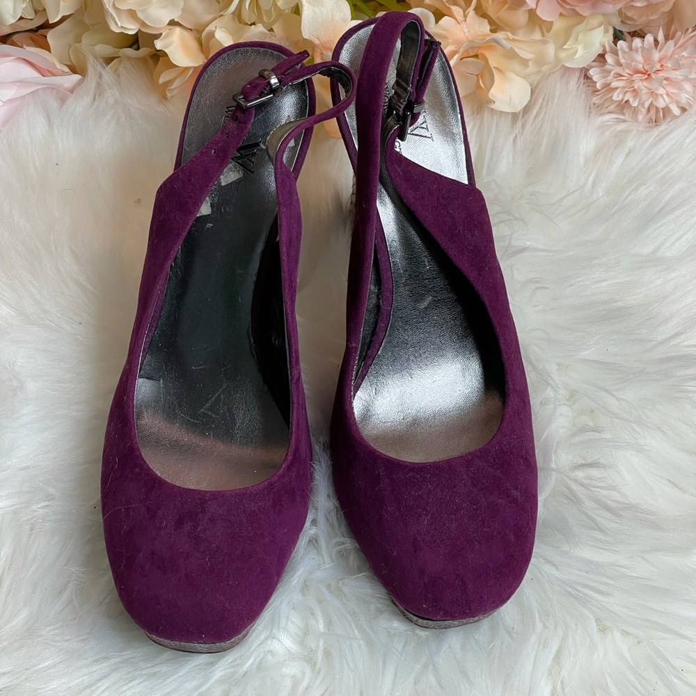 Worthington Snake Print Heels 7.5